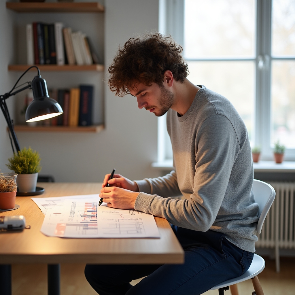 Person koordiniert ein Projektteam ohne formelle Leitungsrolle